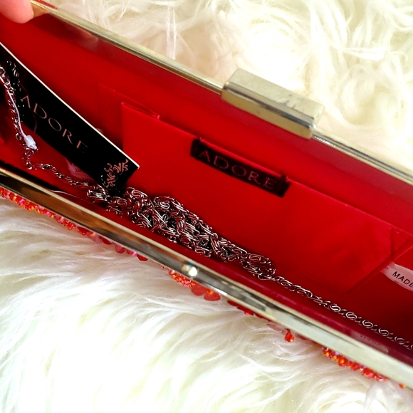 ADORE Clutch &Royal RED HIGHHEELS - Picture 6 of 11